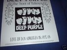 Deep Purple LP The Boot of Taliesyn