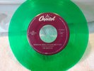 The Beatles Norwegian Wood Green 45 Record - RARE