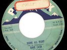 Incredible 1950s rockabilly 45 - EDDIE CASH - Peak