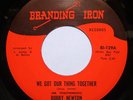 rare funk soul 45 Bobby Newton Branding Iron M- LISTEN