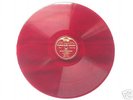 RED VINYL 78 RPM 4 RECORD SET-1949 FRANK LLOYD WRIGHT