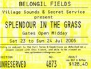 Splendour in the grass-1 weekend pass (FREE POSTAGE)