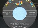 JACK SCOTT TWO TIMIN’ WOMAN, PAR 9860, 45, MINT-