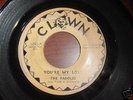 Super Rare Doo Wop 45  The Clowns on Paddle