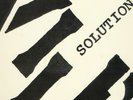 VILE SOLUTION LP rare BOSTON PUNK HARDCORE KBD