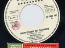 Metallica 45 Italy JB Harvester of Sorrow with sticker