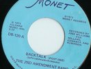  funk 45 THE 2ND AMENDMENT BAND - BACKTALK