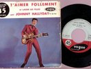 le 1er 45t juke box JOHNNY HALLYDAY + pochette 45 722