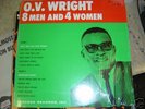 O.V. Wright  8 Men and 4 Women original US BACKBEAT LP