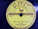 ELVIS PRESLEY  SUN 78 RPM   Baby Let's Play House   NR
