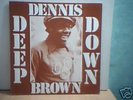 DENNIS BROWN - DEEP DOWN - LP - RARE ORIGINAL