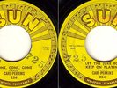 CARL PERKINS 45 SUN Rec 224 GONE GONE 1st DJ Pro RAB