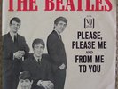 BEATLES PLEASE PLEASE ME 45 RPM - RARE SLEEVE VEE-JAY