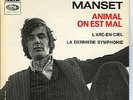 RARE 60's:Gérard MANSET :EP: Animal on est mal + 2