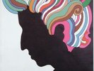 BOB DYLAN'S greatest hits LP w NM milton glaser POSTER