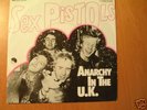 SEX PISTOLS  Anarchy In The U.K.  GERMAN PICTURE-SLEEVE