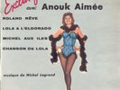 OST MICHEL LEGRAND LOLA ANOUK AIMEE FRENCH EP NM RARE