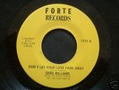 RARE KANSAS CITY FUNK 45 - GENE WILLIAMS (Forte)