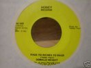 DONALD HEIGHT NORTHERN SOUL 45 RAGS TO RICHES TO RAGS