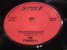 Xtraverts Blank Generation (Very Rare Punk) Spike SP001
