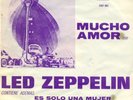 LED ZEPPELIN Whole Lotta Love RARE MEXICAN EP & PS 1970