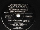 RARE-SAFR-LONDON-78-BOBBY DARIN-That's The Way Love Is