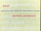 Grumiaux, Bach Sonaten und Partiten, 3lp box Philips