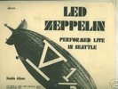 LED ZEPPELIN PERFORMED IN SEATTLE RARE COLORED WAX 2 LP