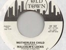 FUNK SOUL 45 malcolm's locks MOTHERLESS CHILD mint
