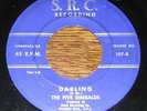 Five Emeralds DETROIT DOO WOP R&B 45 Darling / Pleasure