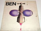 BEN s/t LP Vertigo Swirl NM rare prog jazz psych 1971