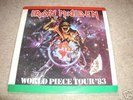 IRON MAIDEN WORLD PIECE TOUR 83 2-LP ODEON VINYL 12