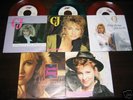 5 SUPER SINGLES CLAUDIA JUNG 2X ROOD VINYL 1X GROEN