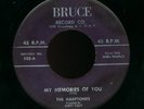 THE HARPTONES: MY MEMORIES OF YOU RARE BRUCE DOO WOP 45
