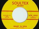 rare funk 45 BOOKER T. AVERHEART - HEART 'N SOUL