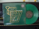 THIN LIZZY BBC Radio One Live, rare GREEN VINYL 2LP