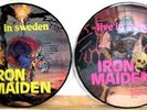 IRON MAIDEN Live in Sweden PICTURE DISC 2LP HEAVY METAL