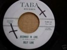 RARE DOO WOP 45 BILLY LANE TABA BEGINNER IN LOVE