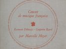 MARCELLE MEYER  / DEBUSSY DF 86 FRENCH LP Orig Classic