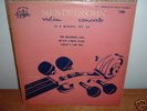 : BRONISLAW HUBERMAN?  VINTAGE VIOLIN CONCERTO