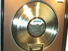 1original Whitney Houston RIAA Platin platinum Award
