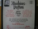 PHILIPS Matthaus Passion Mengelberg first pressing 4 lp