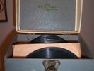 **Set of 45 RPM Records w/Antique Case incl. ELVIS***