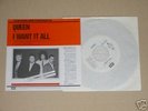 QUEEN I WANT IT ALL JAPAN PROMO ONLY 7