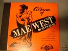 ALBUM of MAE WEST SONGS 3 records 78's MEZZO TONE