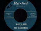 Rare Northern Soul 45 THE MAGNETICS on RA-SEL
