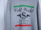 COLD WORLD ICE GRILLZ CREW NECK L MENTAL RJ FSU SXE