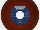 LEE ANDREWS & HEARTS: RARE RAINBOW DOO WOP 45 RED VINYL