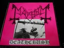 Mayhem Deathcrush original 1st press LP BURZUM IMMORTAL