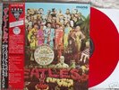 BEATLES SGT. PEPPER'S   MONO RED VINYL JAPAN OBI NEW